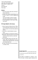 Preview for 16 page of Yoo Digital Home Cookyoo CY3000 User Manual