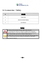 Preview for 10 page of Yoosol Electronics PRIMO-P1 User Manual