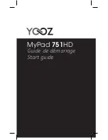 YOOZ MyPad 751HD Start Manual preview