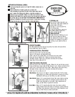 Предварительный просмотр 19 страницы York Fitness 3100 MAG Exercises & Instruction Manual