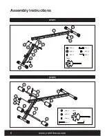 Предварительный просмотр 6 страницы York Fitness 45061 Owner'S Manual