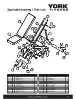 Preview for 9 page of York Fitness 45071 Owner'S Manual