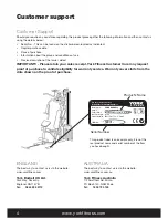 Предварительный просмотр 4 страницы York Fitness 50031 Owner'S Manual