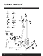 Предварительный просмотр 12 страницы York Fitness 50031 Owner'S Manual