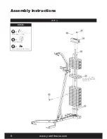 Предварительный просмотр 8 страницы York Fitness 50033 Owner'S Manual