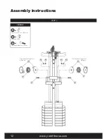 Предварительный просмотр 12 страницы York Fitness 50033 Owner'S Manual