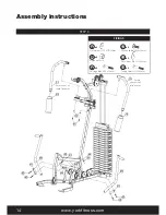 Предварительный просмотр 14 страницы York Fitness 50033 Owner'S Manual