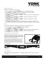 Preview for 11 page of York Fitness 51109 Owner'S Manual