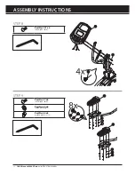 Предварительный просмотр 12 страницы York Fitness 52024 Instruction Manual