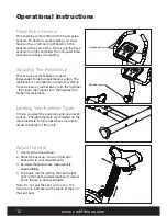 Предварительный просмотр 12 страницы York Fitness 53061 Owner'S Manual