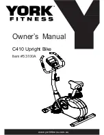 Предварительный просмотр 1 страницы York Fitness 53100A Owner'S Manual