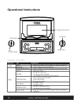 Preview for 12 page of York Fitness 7000 Series T-I Owner'S Manual