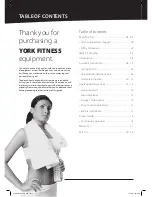 Предварительный просмотр 4 страницы York Fitness Accomplish X-Trainer 52028 Instruction Manual