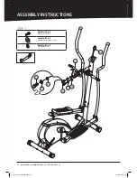 Preview for 12 page of York Fitness Accomplish X-Trainer 52028 Instruction Manual