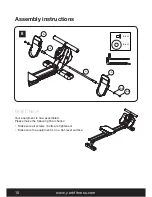 Preview for 10 page of York Fitness Active 110 Rower Owner'S Manual