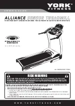 York Fitness Alliance Sensor GB0901584.3 Owner'S Manual preview