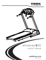 York Fitness anniversary t200 Owner'S Manual preview