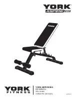 York Fitness ASPIRE 280 Owner'S Manual preview