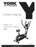 Preview for 1 page of York Fitness Aspire 52045 Owner'S Manual