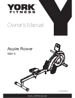 York Fitness Aspire Rower 56019 Owner'S Manual preview