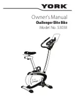 Предварительный просмотр 22 страницы York Fitness CHALLENGER Elite Owner'S Manual