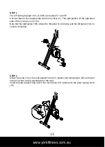 Preview for 13 page of York Fitness Compact X-Bike Owner'S Manual
