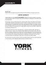 Предварительный просмотр 21 страницы York Fitness Delta R-300 AIR ROWER Owner'S Manual