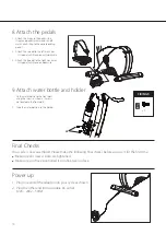 Preview for 10 page of York Fitness Diamond c301 Owner'S Manual