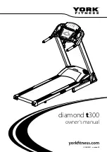 Предварительный просмотр 1 страницы York Fitness diamond t300 Owner'S Manual