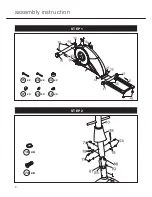 Preview for 8 page of York Fitness Epic Cross Trainer Owner'S Manual