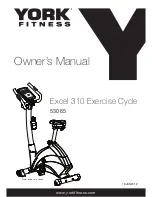 York Fitness Excel 310 Owner'S Manual preview