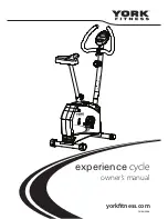 York Fitness experience cycle Owner'S Manual preview