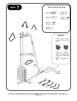 Preview for 10 page of York Fitness G504 Owner'S Manual