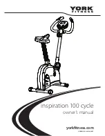 Предварительный просмотр 1 страницы York Fitness inspiration 100 Owner'S Manual