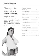 Предварительный просмотр 4 страницы York Fitness Inspiration Owner'S Manual