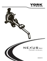 York Fitness Nexus Rower Owner'S Manual preview
