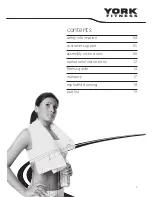 Preview for 3 page of York Fitness Nexus Rower Owner'S Manual