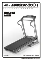 York Fitness pacer 3501 Instruction Manual preview