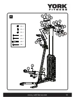 Preview for 13 page of York Fitness Perform Multigym Owner'S Manual