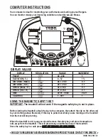 Preview for 13 page of York Fitness Platinum T782 Instruction Manual