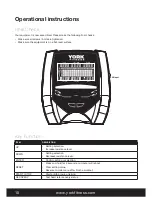 Preview for 10 page of York Fitness R302 Rower Owner'S Manual