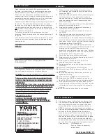 Preview for 2 page of York Fitness R500 Instruction Manual