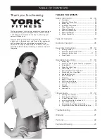 Preview for 4 page of York Fitness Staminatreadmill Owner'S Manual