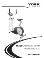 Preview for 1 page of York Fitness XC530 Owner'S Manual