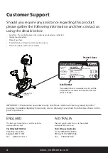 Preview for 4 page of York Fitness YBR-AC-110 Cyle Owner'S Manual