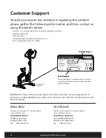 Preview for 4 page of York Fitness YBR-PC-220 Cycle Owner'S Manual