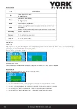 Preview for 14 page of York Fitness YRK53104A Owner'S Manual