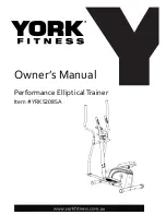 York Fitness YYRK52085A Owner'S Manual предпросмотр