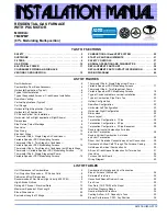 Preview for 1 page of York International TM9M*MP Installation Manual