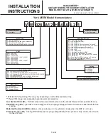 Preview for 6 page of York International VR011A12H Installation Instructions Manual